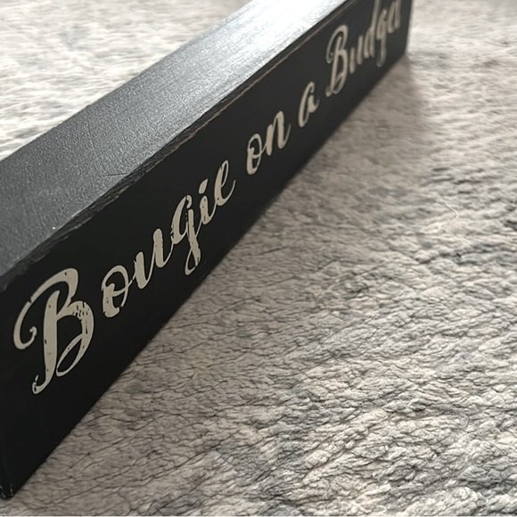 WOODEN DESK SIGN - Picture 2 of 3